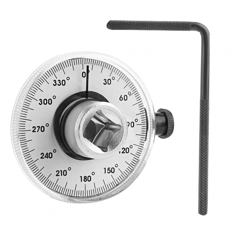 KIMISS 1/2 Inch Torque Wrench Angle Gauge Tool, Drive Torque