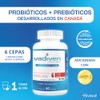 Probiticos Prebiticos Omega 3 Mezcla probitica de 6 cepas y