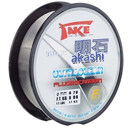 Nylon Fishing Take Akashi Ultraclear Fluorocarbon 100 m Model 0.2 mm