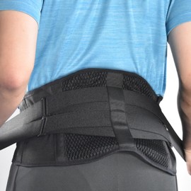 DR.FITNER [ドクターフィットナー] 腰サポーター 腰ベルト コルセット 腰用サポーター 【整体師・理学療法士推奨タイプ】 男性用 女性用 大きいサイズ (S)