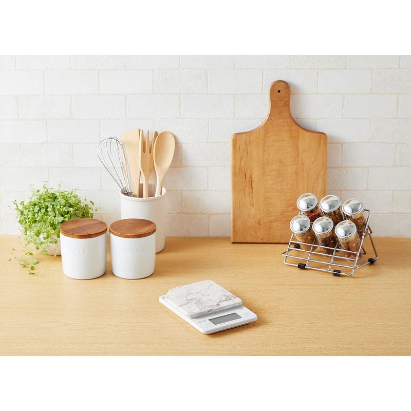 Tanita KJ-213 SWH Cooking Scale, Kitchen Scale, Cuisine, Digital, 2