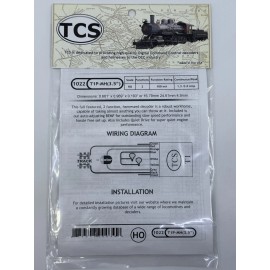 Train Control Systems HO Scale TCS #1022 Train Control Systems T1P-MH 2-Function DCC Decoder BRAND NEW