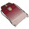 Aston Villa Fc Fade Gym Bag - Red - One