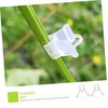 Sosoport 200pcs Plant Support Clips Rugged Plant Grafting Clips Safe