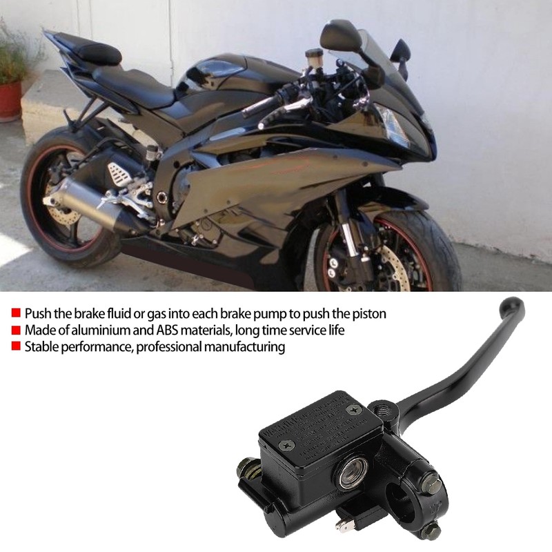 Aluminum ABS Vehicle Right Brake Master Cylinder Fit for Suzuki