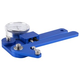Gorise Bikes Wheel Spoke Tension Meter, Aluminum Alloy High Precision Accurate Indicator Bicycle Spoke Tension Meter with Wrench Tool