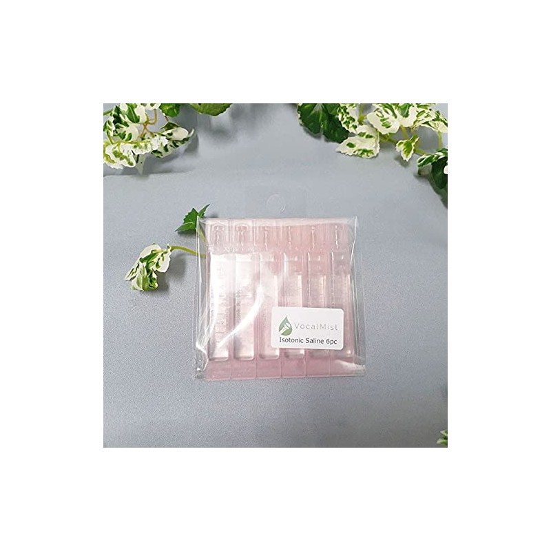 Vocal Mist Saline Isotonic Saline 6-Pack Vocal Mist