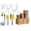 YONICO Router Bits Set Dado Straight Bit Undersize Plywood 3