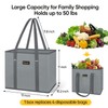 BALEINE 3Pk Reusable Grocery Bags, Foldable Shopping Bags for Groceries