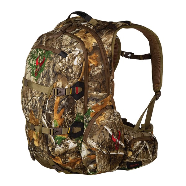 Badlands Superday Hunting Backpack - Bow, Rifle, & Pistol Compatible, Realtree Edge