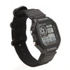 Digital Chronograph Watch Luminous Waterproof Multi Function Retro Style Square