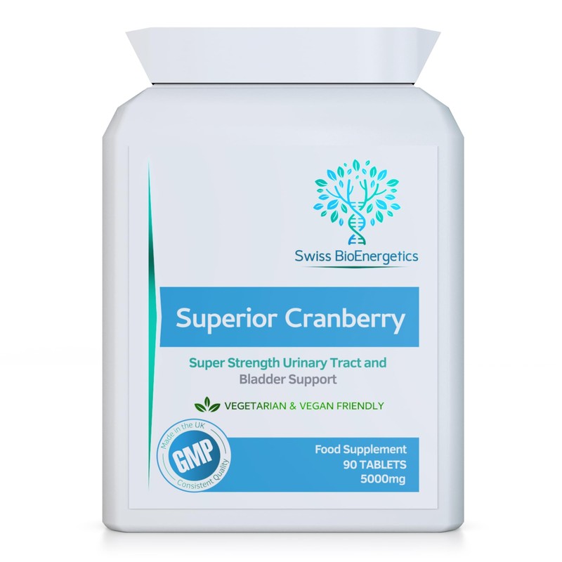 Cranberry - 5000mg 90 Tablets - Superior Natural High Strength