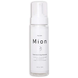 MION Facial Cleansing Foam, Foam, Alkaline Ionized Water, Facial Cleansing, Strawberry Nose, Electrolyzed Water S-100 Formulation, Allergic Skin, Sensitive Skin, Pore Stain, Hypoallergenic, 100%