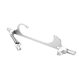 TASAN RACING Throttle Cable Bracket 4150 4160 Series Adjustable Aluminum Carburetor Bracket Silver