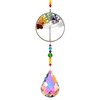 Sun Catchers for Windows, Tree of Life Natural Chakra Healing