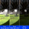 T-SUN 8-Pack Solar Spot Lights Outdoor LED Waterproof Garden Lawn