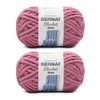 Bernat Blanket Extra Burnt Rose Yarn - Paquete de 2