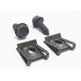 1971-1974 Windshield Washer Fluid Reservoir Bottle Jar Hardware Mounting Kit