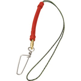 SALVIMAR Shock Absorber Snap Swivel Cord Damper - Red, One Size