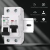 KERWINN Single-Side Interlock Circuit Breaker Manual Transfer Switch 120V/240V AC