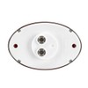 Maxxima M36180Y Amber LED Mini Oval Clearance Marker Light with