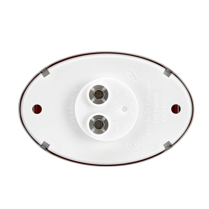 Maxxima M36180Y Amber LED Mini Oval Clearance Marker Light with