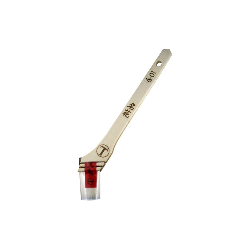 Otsuka Brush, Quick Dry Water-Based Varnish Brush "Meihana" White No.