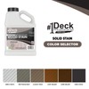 #1 Deck Wood Deck Paint and Sealer - Advanced Solid