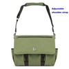 Canvas Camera Messenger Bag Compatible with Canon EOS 5D Mark