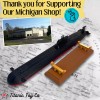 12” Tyhpoon Submarine Toy With Removable Stand ColdWar submarine