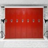 EOA 7(W) x5(H) FT Red Locker Backdrop Sports Gym School