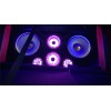 JHB Set 2PCS 6.5" Remote APP RGB Color LED Rings