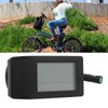 Electric Bike LCD Display Meter Waterproof 5pin Connector Bike Conversion