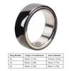 Smart Ring Multifunction Sleep Temperature Monitoring Pedometer 23mah Health Tracker