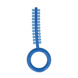 American Orthodontics Ligatures Uni-Stick Royal Blue | 40 Sticks/960 Per Pkg | Made in the USA | Hypo-Allergenic, Non-Latex, Medical Grade Polyurethane Elastic Bands | .045 Inner / .115 Outer Diameter