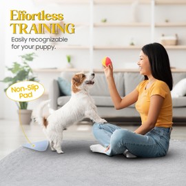 LittleLiner 2 Pack 36”x41” Washable Pee Pads for Dogs with Grooming Glove, Non-Slip Whelping Pads, Absorbent & Pleasant Endure Reusable Pee Pads for Dogs - Ideal for Pet Training & Floor Protection