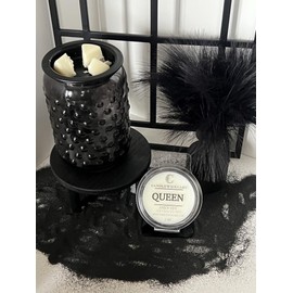 CANDLEWICKCARE Scented Wax Melts Wax Cubes Strong Scent, Soy/Palm/Coconut Blend Candle Wax Melts (6 Cubes) (Queen)