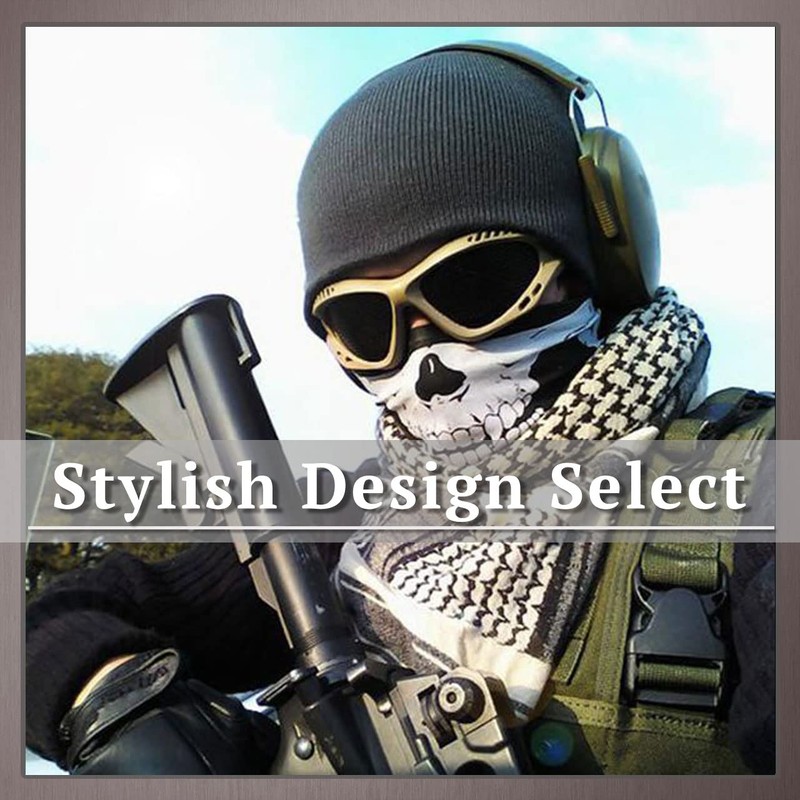 ONE LIMITATION FK003 Men's Face Guard, Skull Neck Warmer, Airsoft