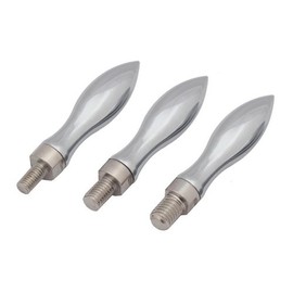 Onpira Chrome Swivel Handle Crank Handle Rotating Bale Handle Metal Handle Length Hand Crank (M12)