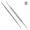 K-Pro Ingrown Lifter & File Set - Professional Stainless Steel