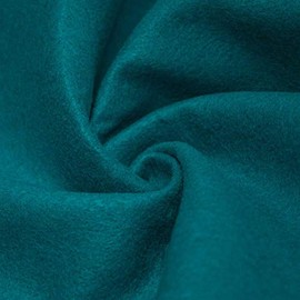 New Creations Fabric & Foam Inc, 72" Wide 1/16” Thick Acrylic Felt Fabric for Arts & Crafts, Cushion and Padding, Sewing Projects, Kids School Projects, (Teal, Half of Yard)