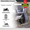 Burg-Wächter 100D Y Sold Secure Gold Motorcycle Single U Lock