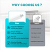 IWIWE 24 Inch Towel Bar Replacement Rod for Ceramic Holder