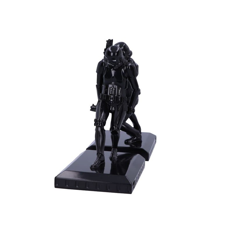 Nemesis Now Shadow Stormtrooper Bookend Figurines 18.5cm, Resin, Black, Original