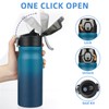BJPKPK 18oz Insulated Water Bottle With Straw Stainless Steel Double