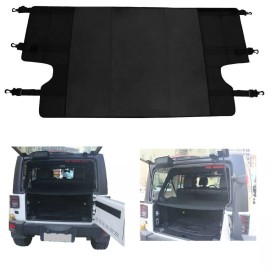 Trunk Cargo Net Organizer Shade Cover for Jeep Wrangler JK 4-Doors 2007-2018