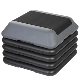 Venbytech for 16''×16'' Workout Aerobic Stepper Exercise Platform Nonslip with 4 Risers