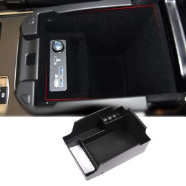 CHEYA Car Center Console Storage Box, for Land Rover Range Rover/Range Rover Sport 2014-2017 Accessories, ABS Door Phone Glove Armrest Box Accessories Without Refrigerator, Only for Left Hand Drive