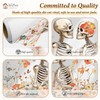 VePret Large Skeleton Coupls Wall Decals Peel and Stick, Floral