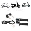 Tbest Throttle Handle Grips,Electric Bike Twist Throttle Grip Lock Key